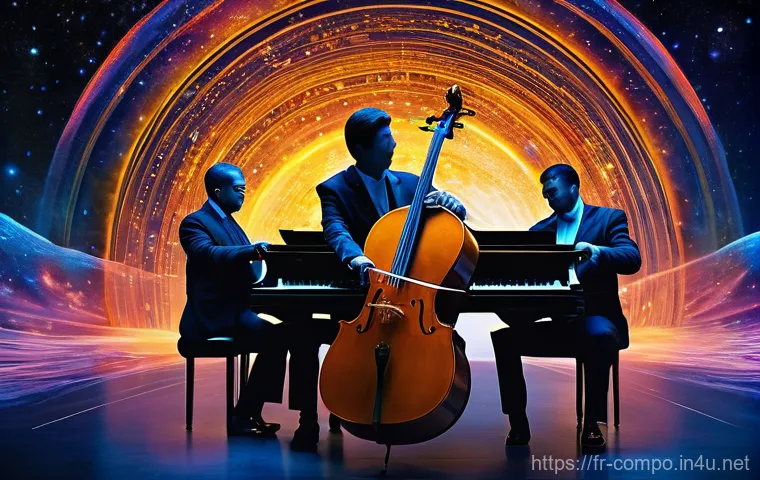 작곡가가 되기 위한 필수 과목 - The Melodist's Inspiration**
"A creative young composer, appearing to be in their mid-20s, with a th...