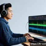 작곡가 업무 사례 분석 - **Prompt:** A diverse, young composer (gender-neutral, perhaps East Asian or Latin American) is inte...